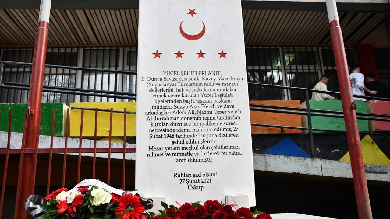 Yücelciler 77. Yılında Üsküp'te Anıldı