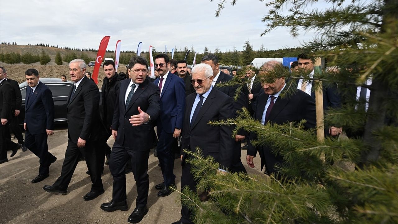 Adalet Bakanı Tunç'tan Fidan Dikim Töreninde Önemli Açıklamalar