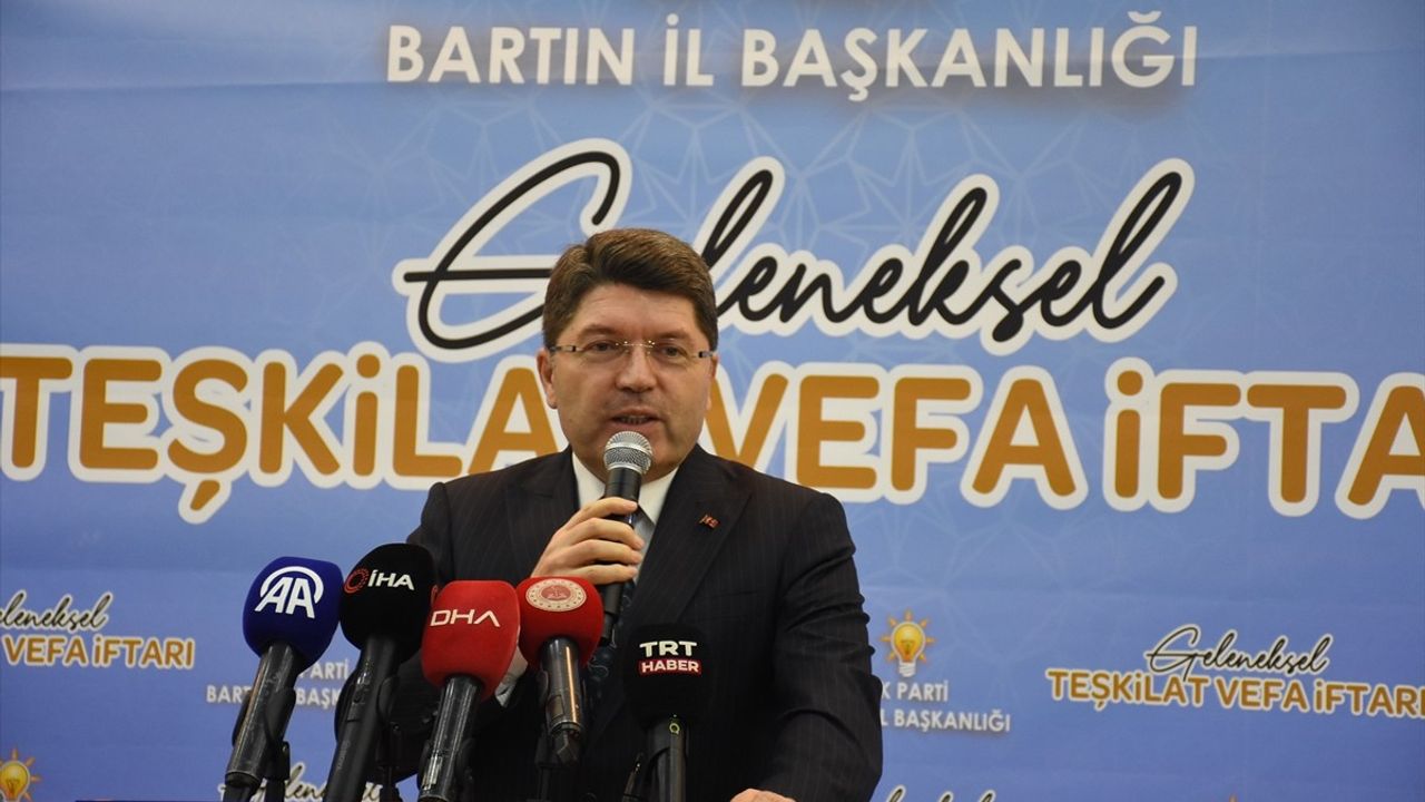 Adalet Bakanı Tunç'tan Yolsuzluk Soruşturmalarına Dair Açıklamalar