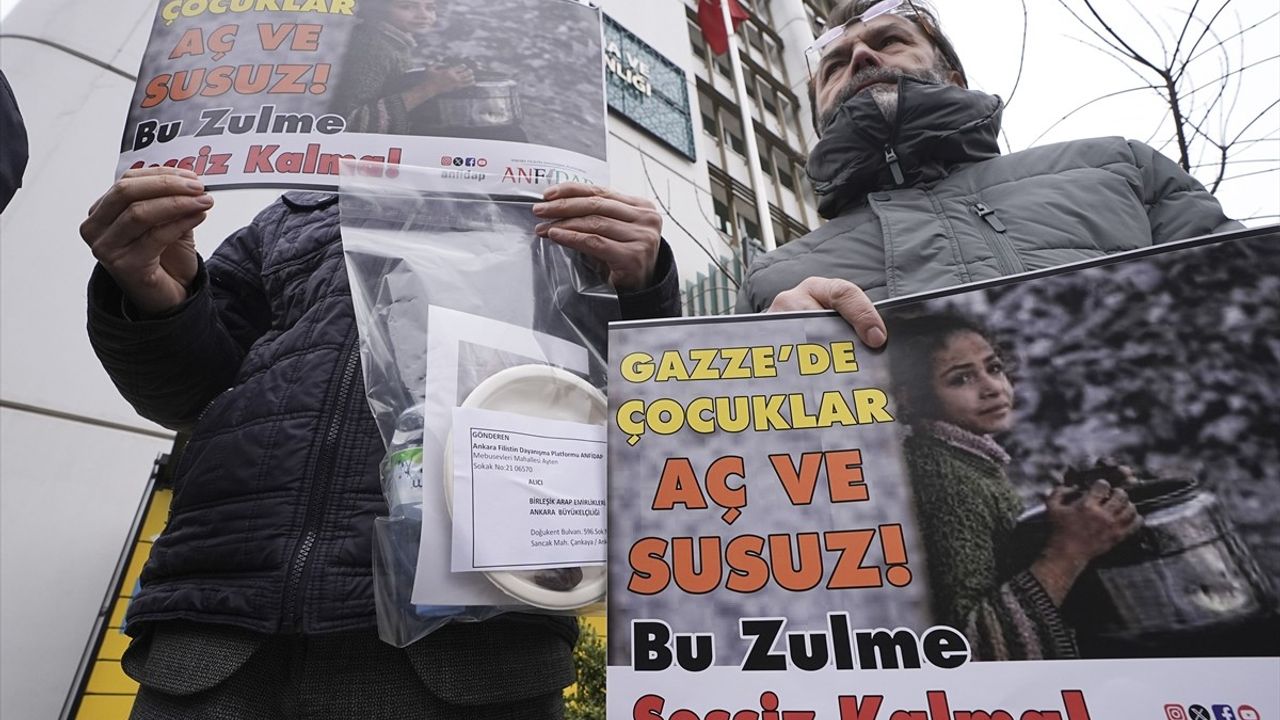 Ankara Filistin Dayanışma Platformu'ndan Gazze'ye Destek Çağrısı