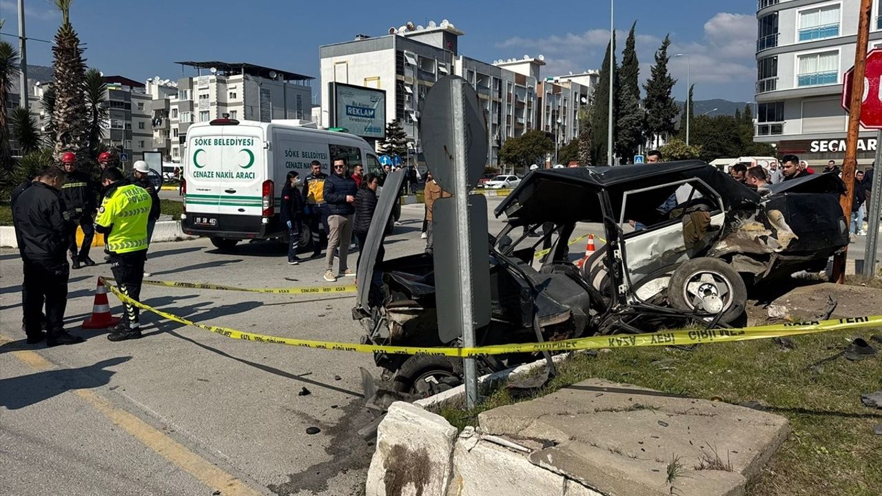 Aydın'da Trafik Kazası: 1 Ölü, 1 Yaralı