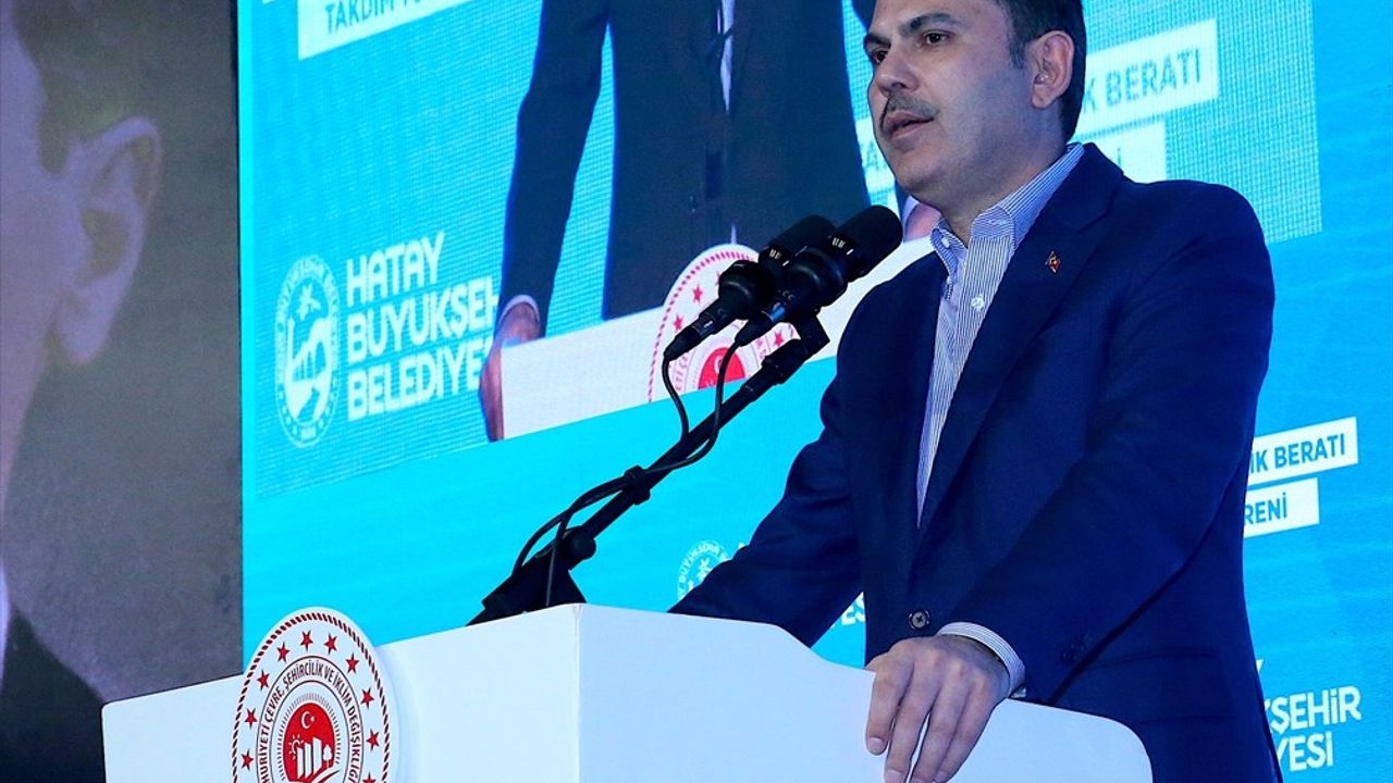 Bakan Kurum'dan Hatay'a Vurgu: 11 İl İçin 453 Bin Bağımsız Bölüm Hedefi