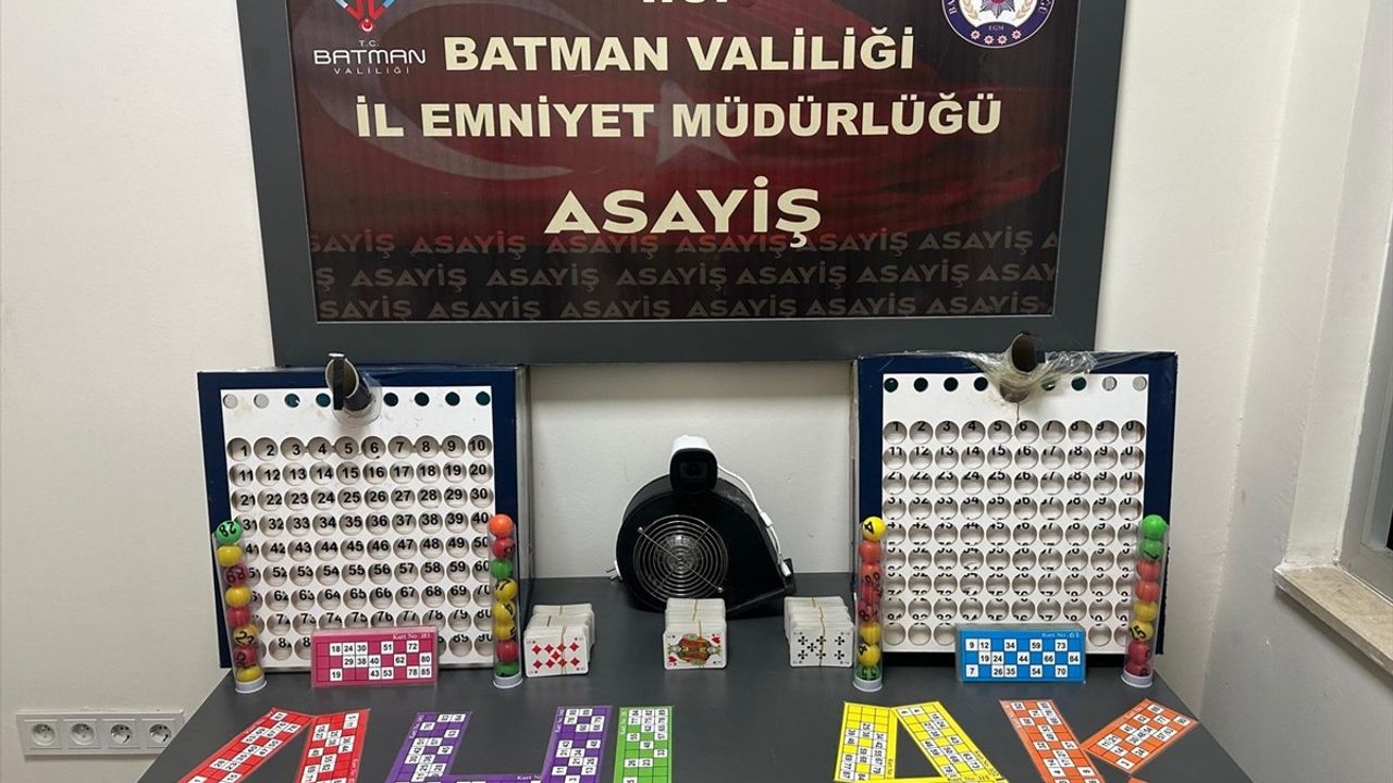 Batman'da Kumar Oynayan 33 Kişiye Cezai İşlem Uygulandı