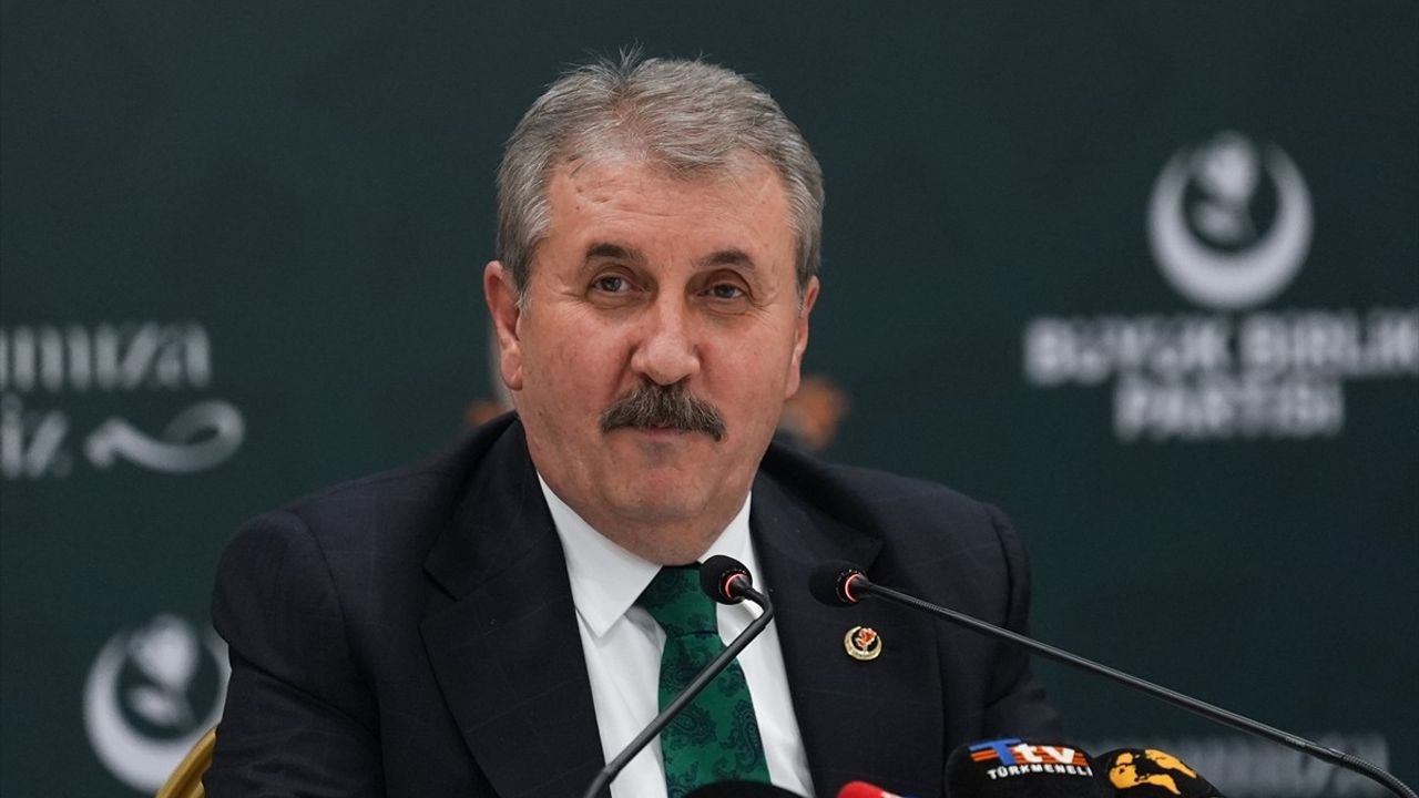 BBP Genel Başkanı Destici'den Terör ve İBB'ye Eleştiriler