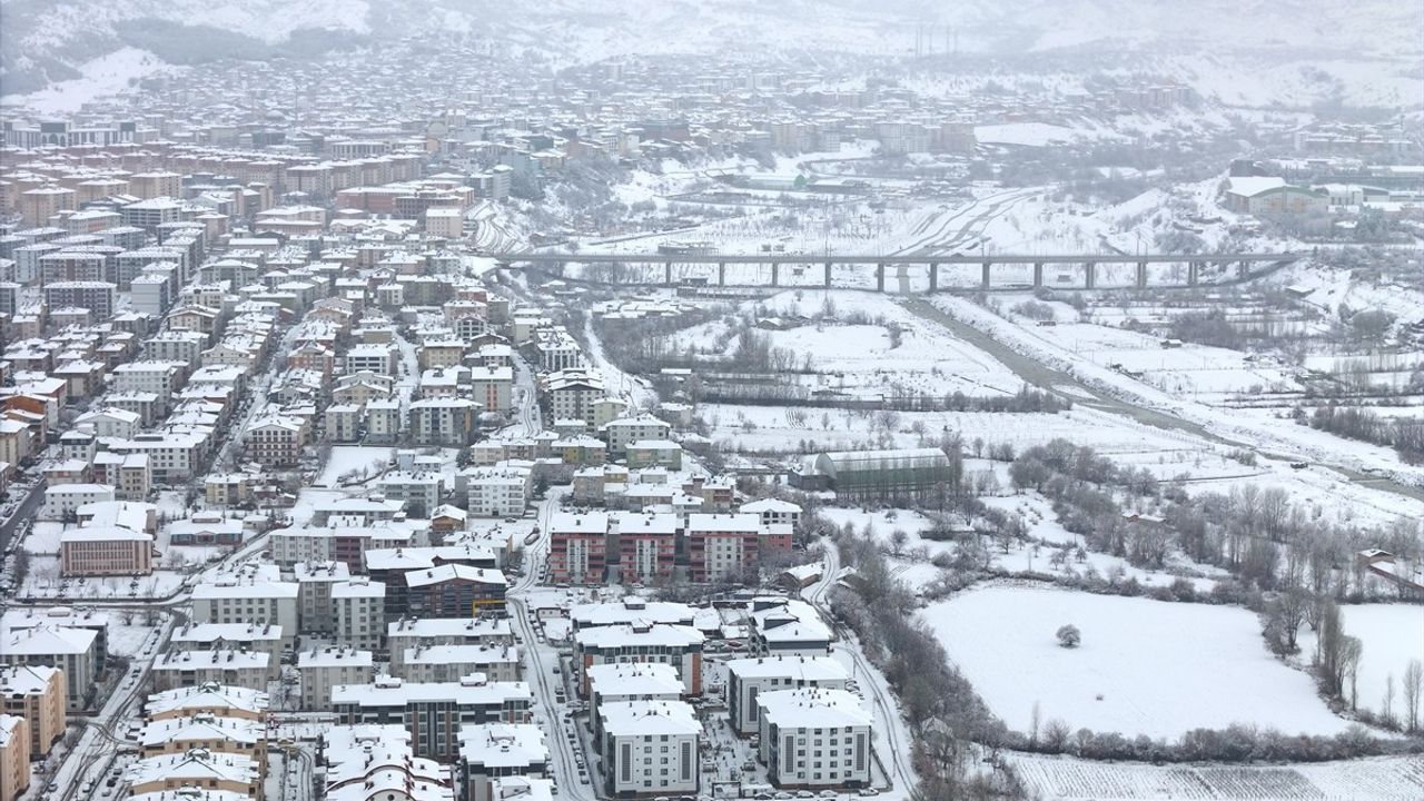 Bingöl'de Büyüleyici Kış Manzarası