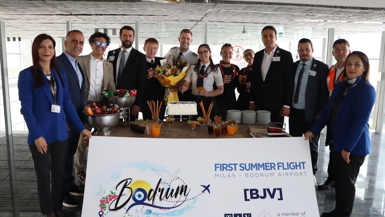 Bodrum'a İngiltere'den Üçüncü Parti Turist Geldi