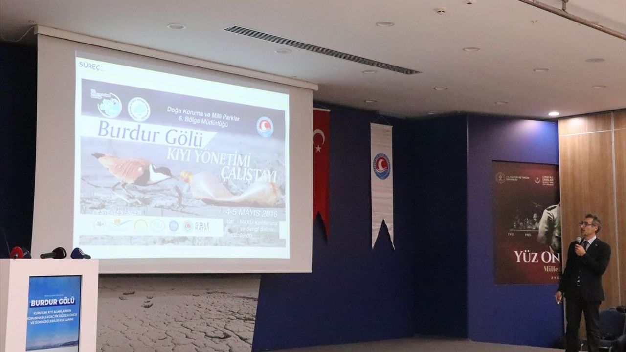 Burdur Gölü Koruma Çalıştayı Düzenlendi