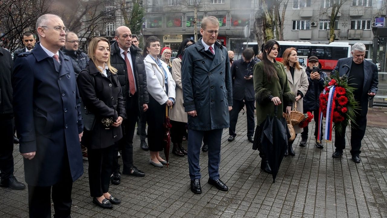 Büyükelçi Ahmet Galip Balkar, 42. Yılında Sırbistan'da Anıldı