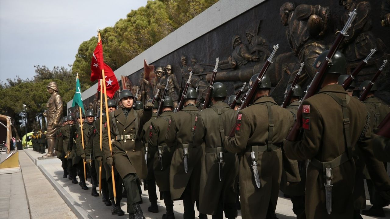 Çanakkale Deniz Zaferi Törenlerinin Provası Gerçekleşti