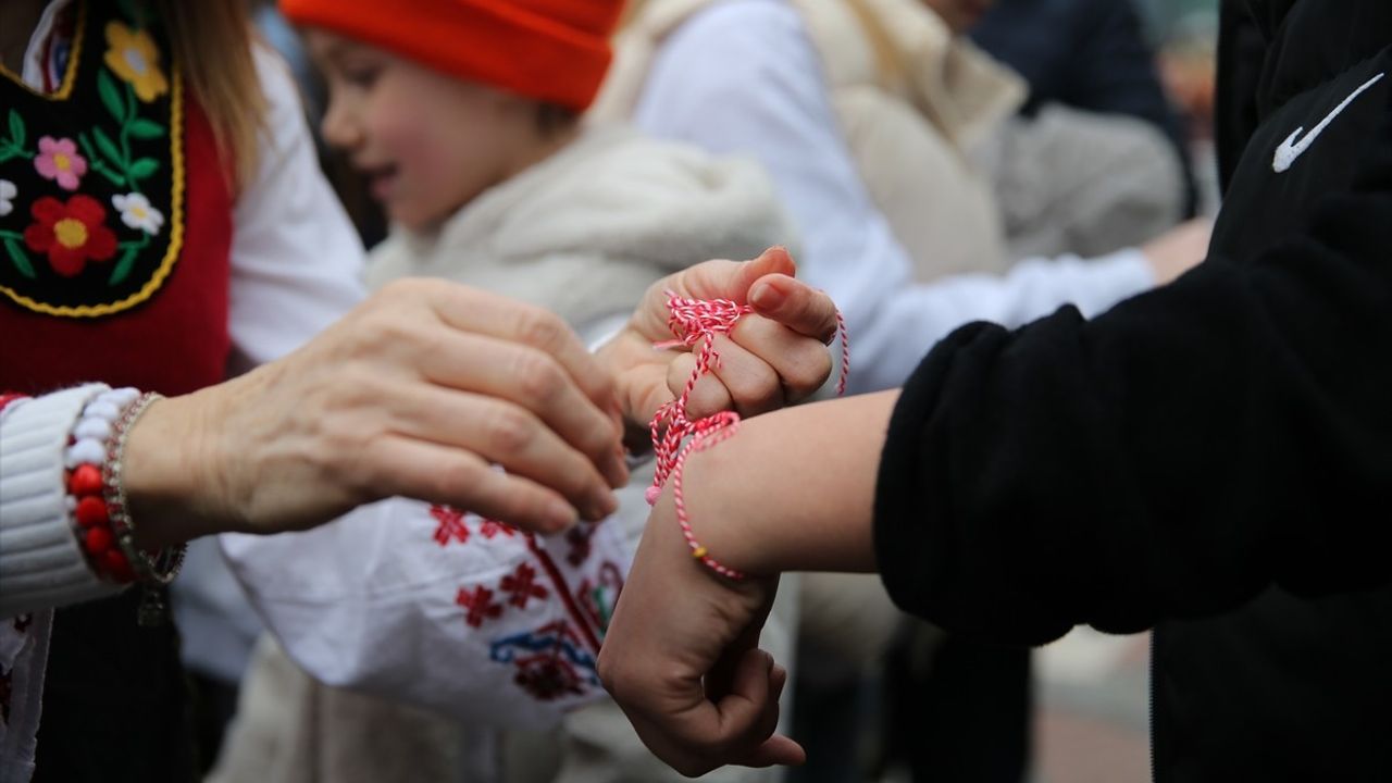 Edirne'de Marteniçka Geleneği Kutlandı