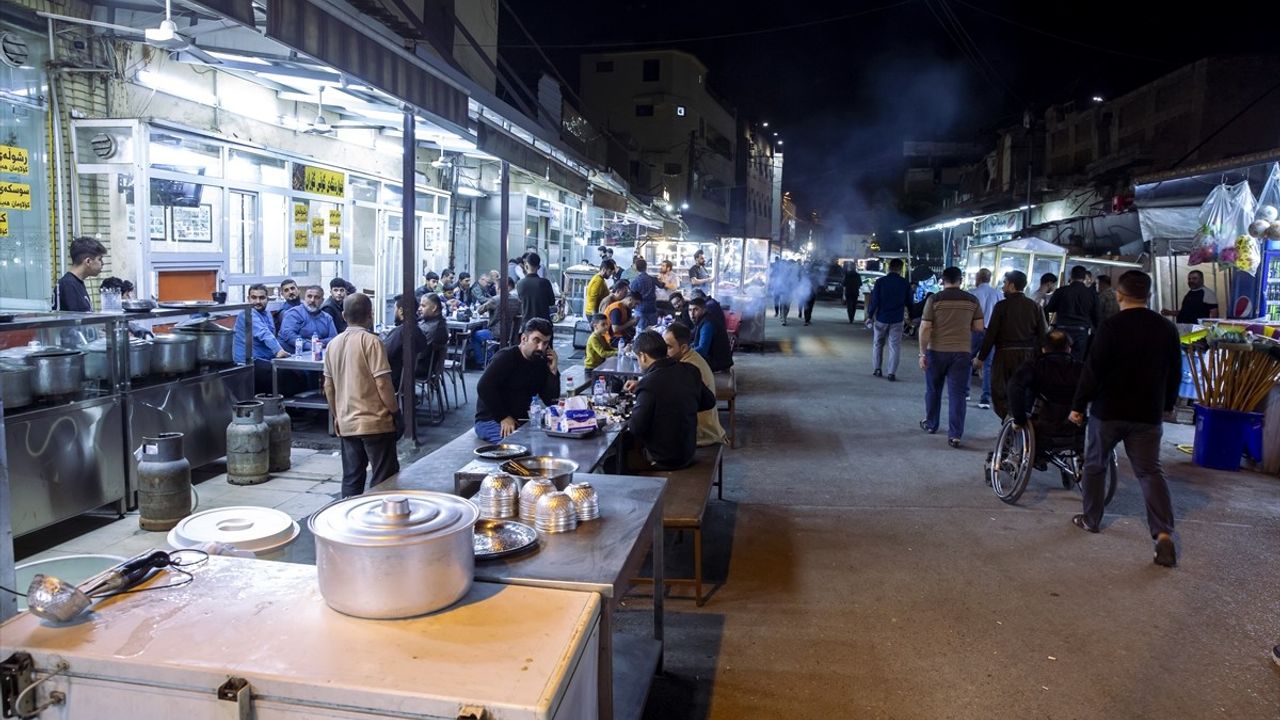 Erbil'de Ramazan Ayının Lezzet Durağı: Tacil Mahallesi