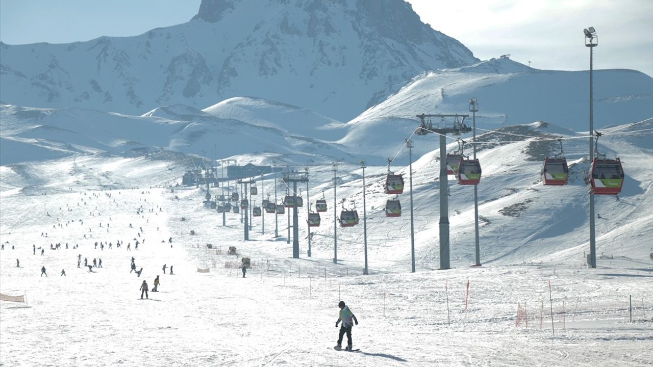 Erciyes Kayak Merkezi'nde Çığ Düşmesi Olayı