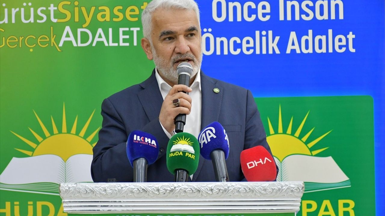 HÜDA PAR Başkanı Yapıcıoğlu: Adalet İçin Her Adım Kıymetlidir