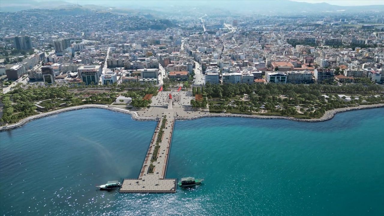 İskenderun Sahil Düzenleme Projesi Devam Ediyor