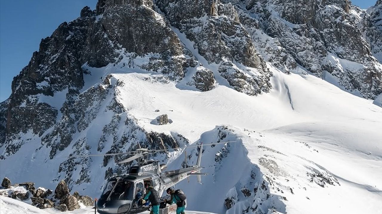 Kaçkar Dağları'nda Heliski Heyecanı 12. Haftasına Girdi