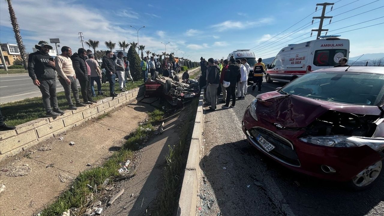 Kahramanmaraş'ta Trafik Kazası: 7 Yaralı