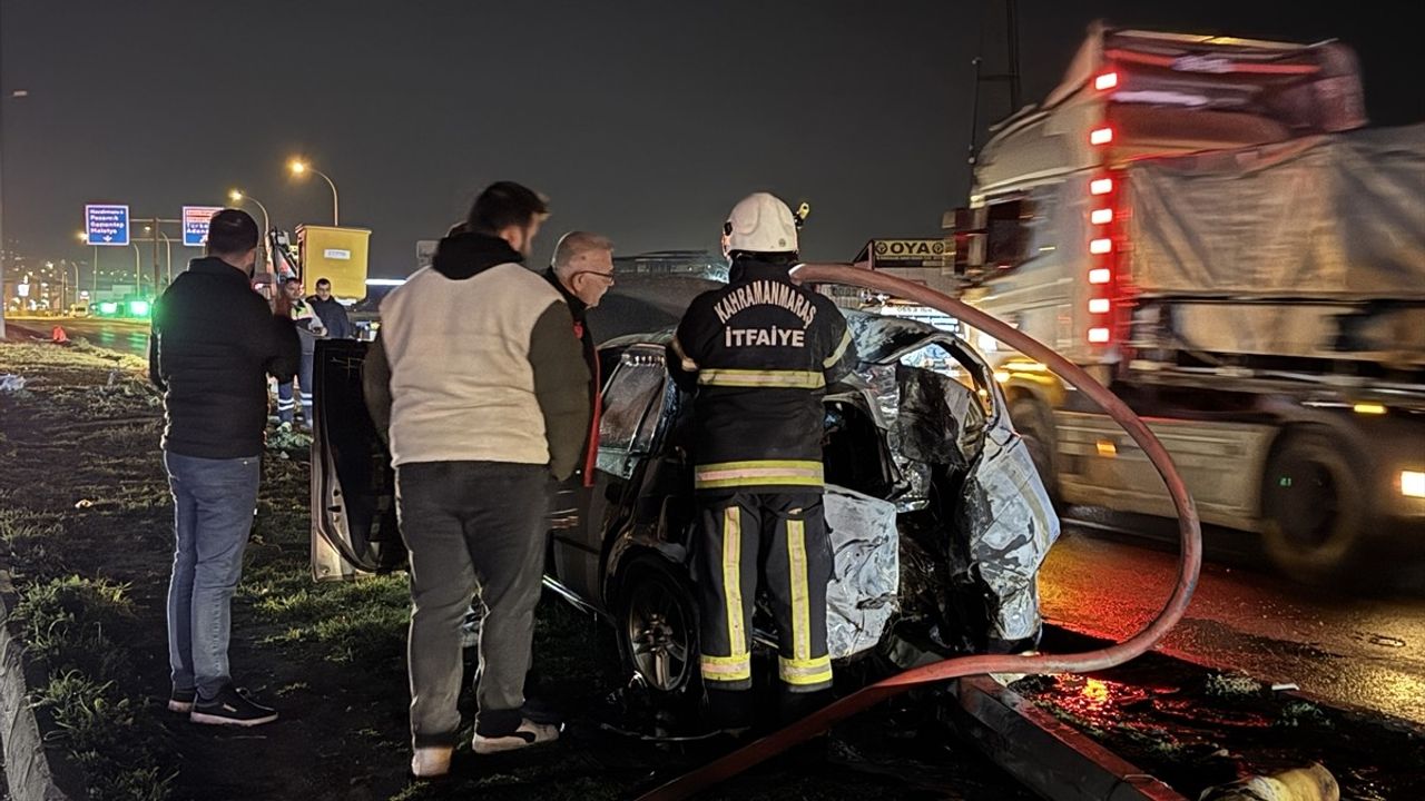 Kahramanmaraş'ta Zincirleme Trafik Kazası: 3 Yaralı