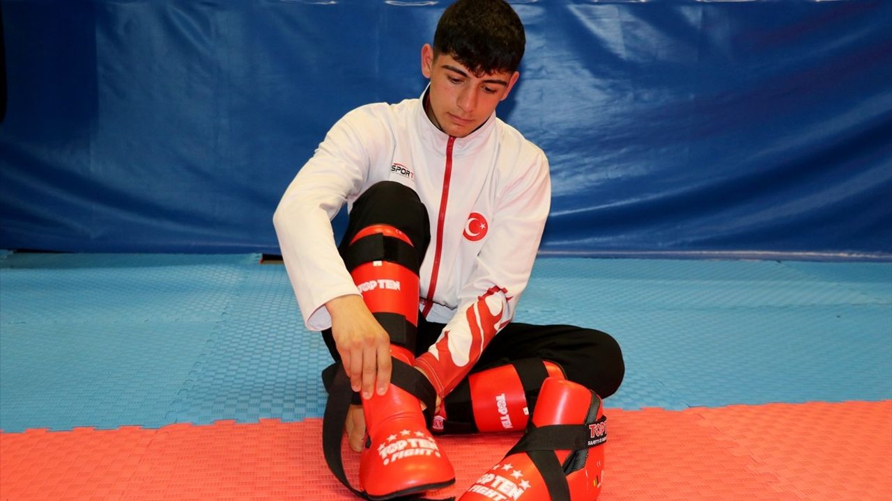 Kick Boks Şampiyonu Muhammed Ali Yıldırım'ın Dünya Şampiyonluğu Hedefi