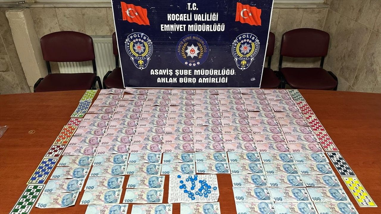 Kocaeli'de Kumar Operasyonu: 7 Kişiye Yüklü Ceza