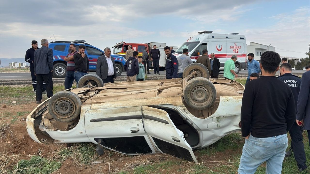 Mardin Kızıltepe'de Trafik Kazası: 4 Yaralı