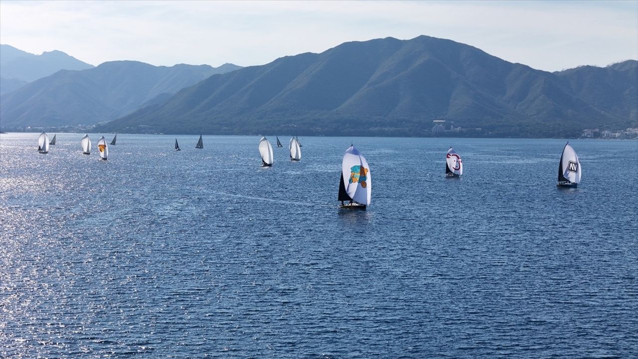 Marmaris MIYC Kış Trofesi'nde Yat Yarışlarının 3. Ayağı Başladı
