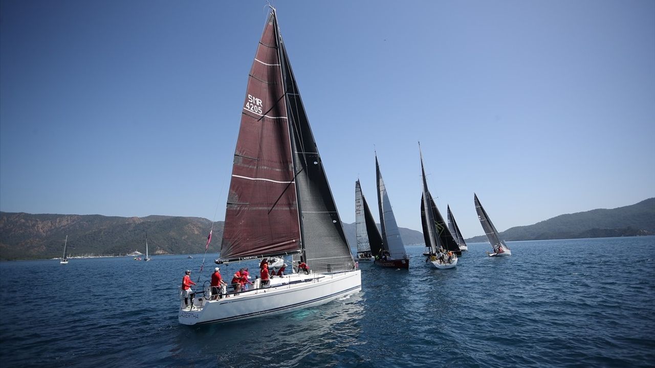 Marmaris MIYC Kış Trofesi Yat Yarışları'nın 4. Ayağı Başladı