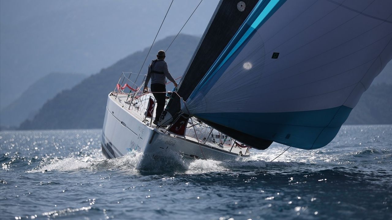 Marmaris'te MIYC Trio Cup Yat Yarışları'nın Üçüncü Ayağı Tamamlandı