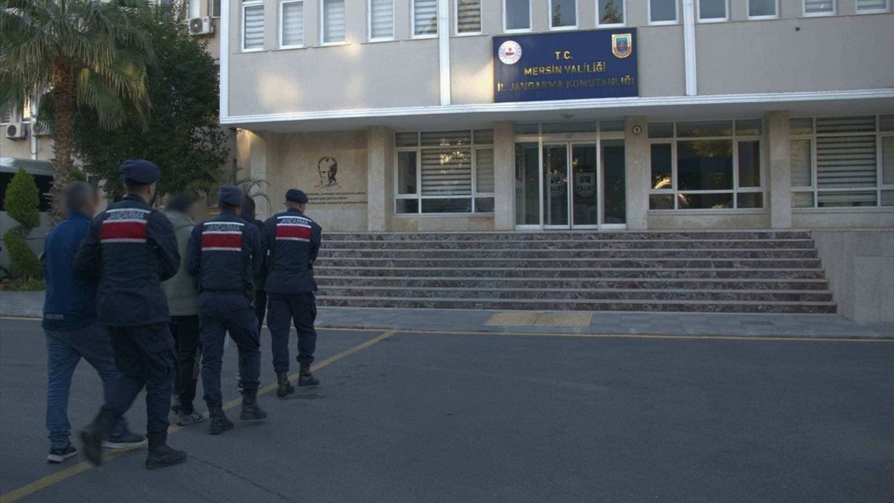 Mersin'de Firari Hükümlüler ve Şüpheliler Yakalandı