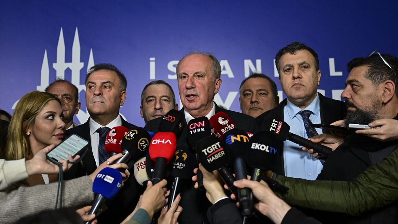 Muharrem İnce, İBB'yi Ziyaret Etti
