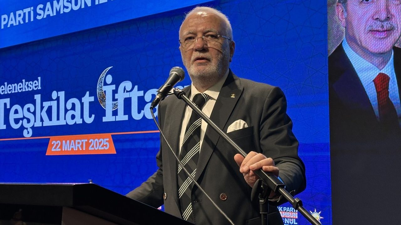 Mustafa Elitaş Samsun'da Partililerle İftarda Buluştu