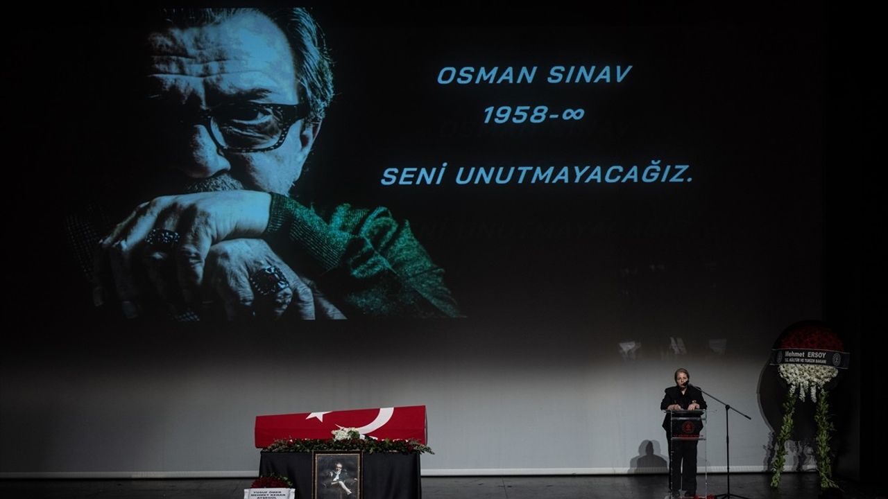 Osman Sınav'ın Anısına Düzenlenen Tören