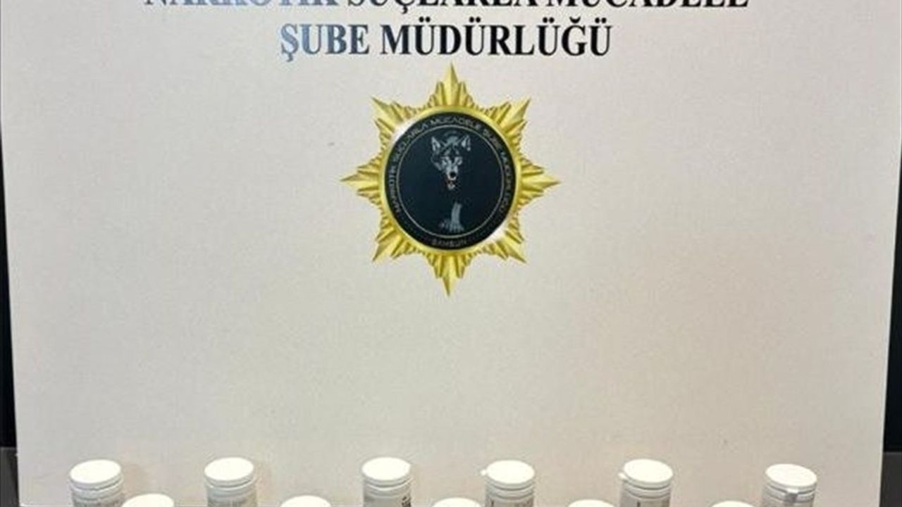 Samsun'da Uyuşturucu Operasyonu: 3 Gözaltı