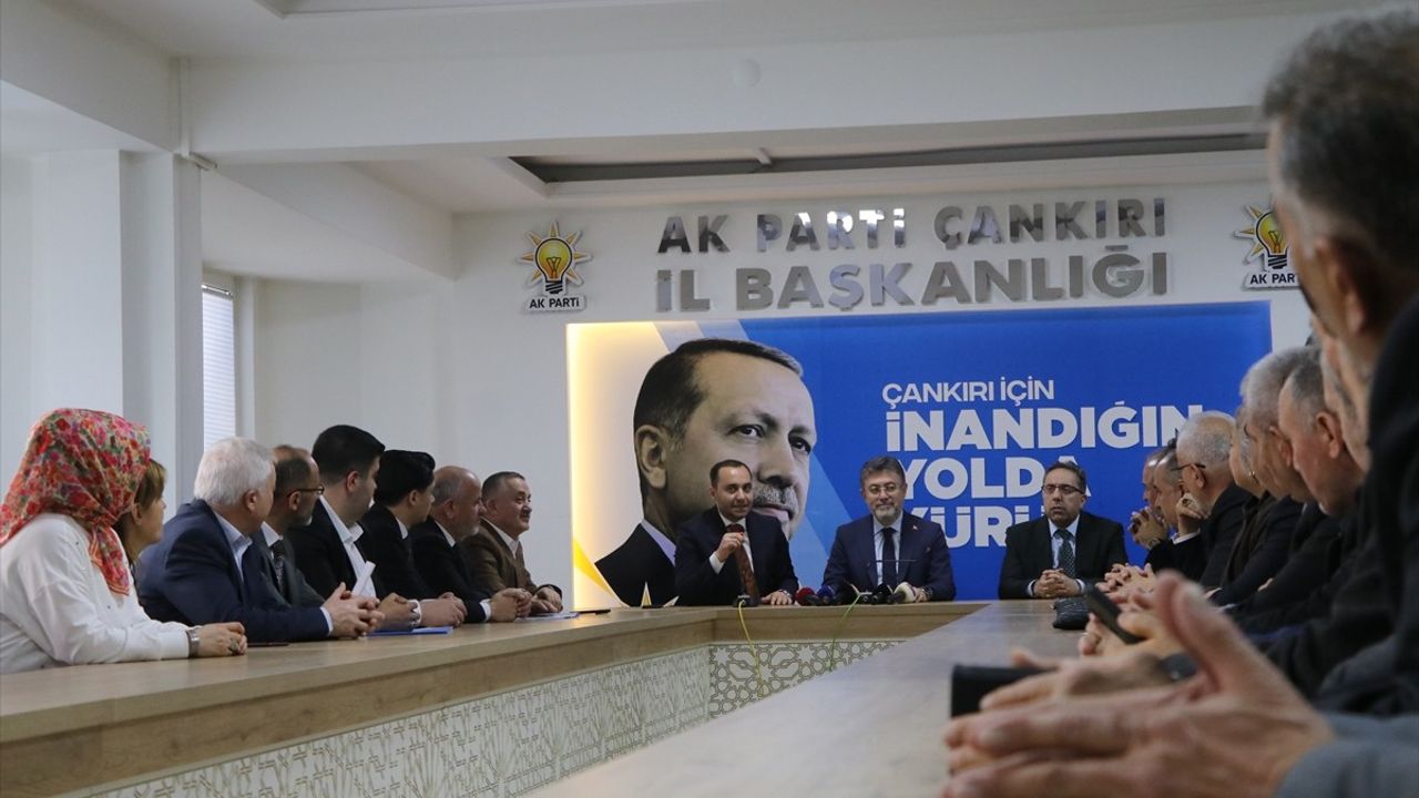 Tarım ve Orman Bakanı İbrahim Yumaklı'dan Çankırı'da Açıklamalar