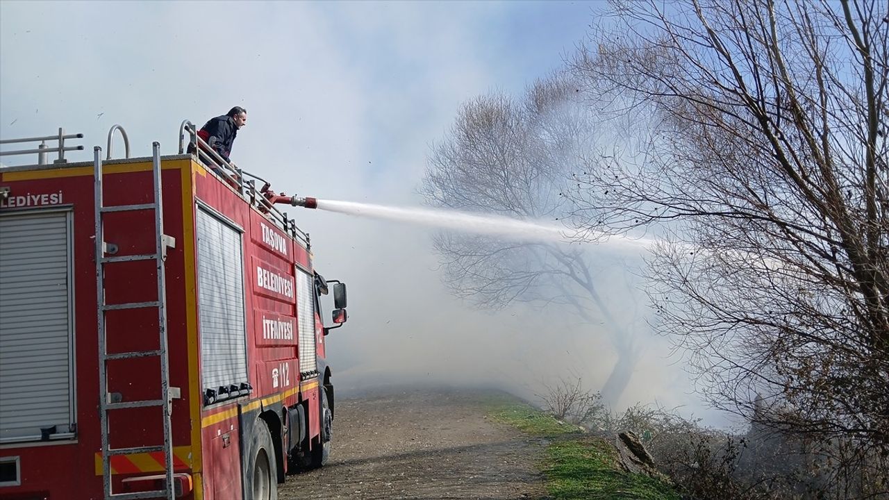 Taşova'daki Yangın Kontrol Altına Alındı