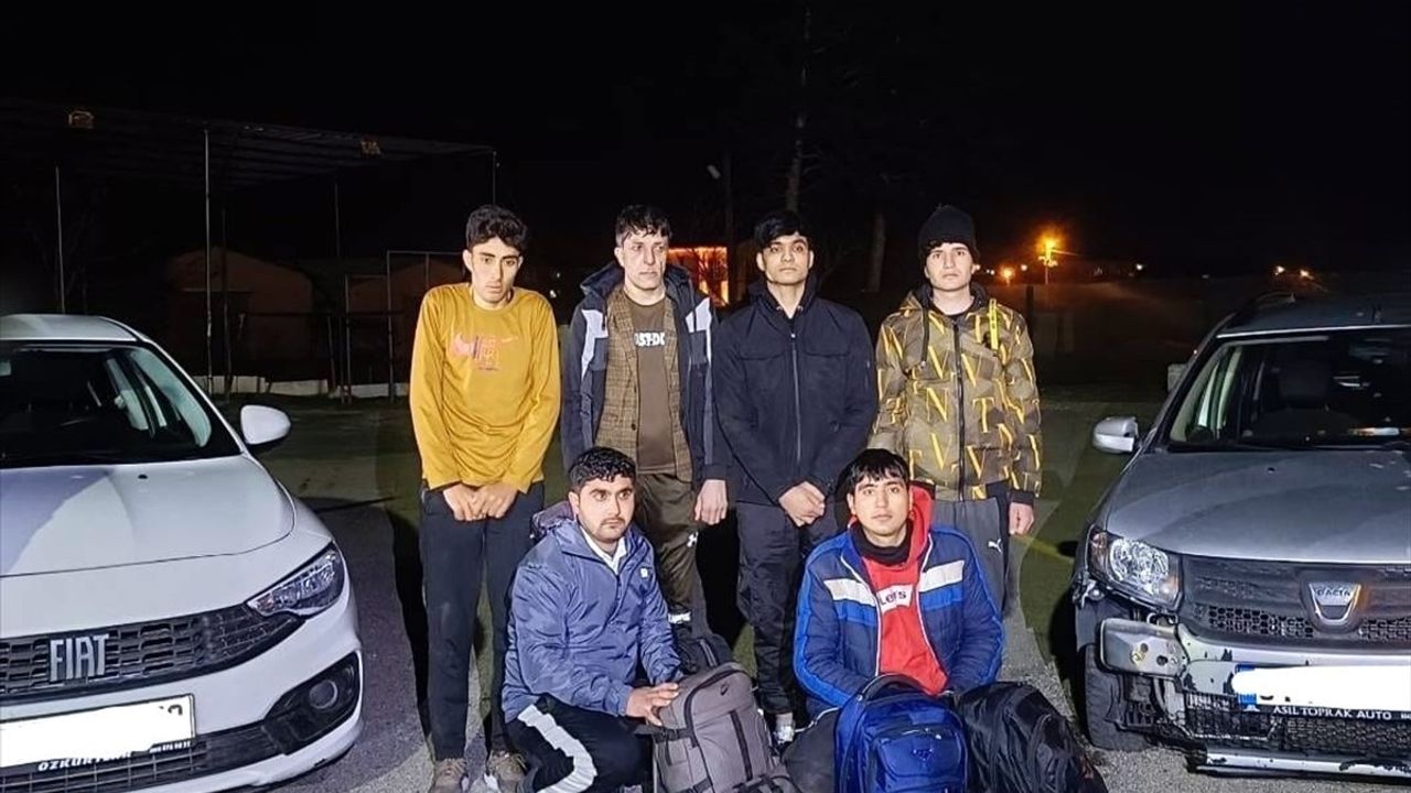 Tekirdağ'da Düzensiz Göçmen Operasyonu