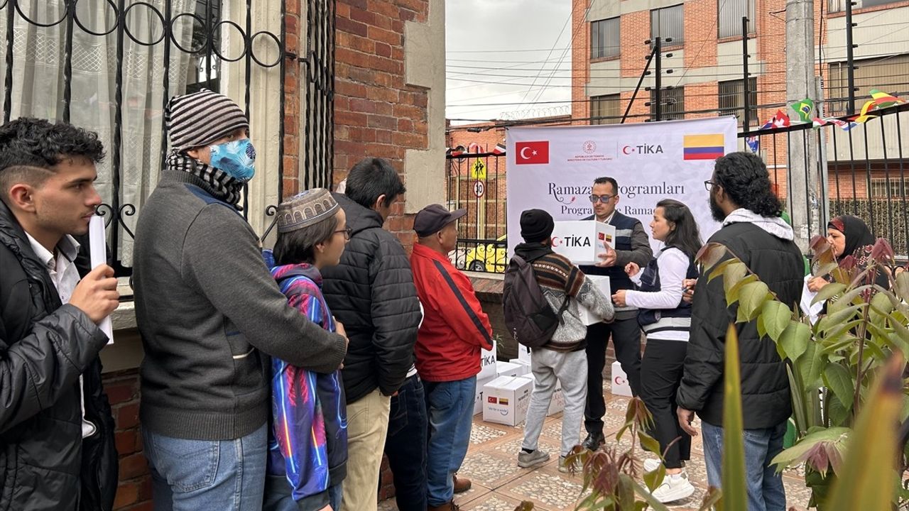 TİKA, Kolombiya'daki İhtiyaç Sahiplerine Gıda Desteği Sağladı