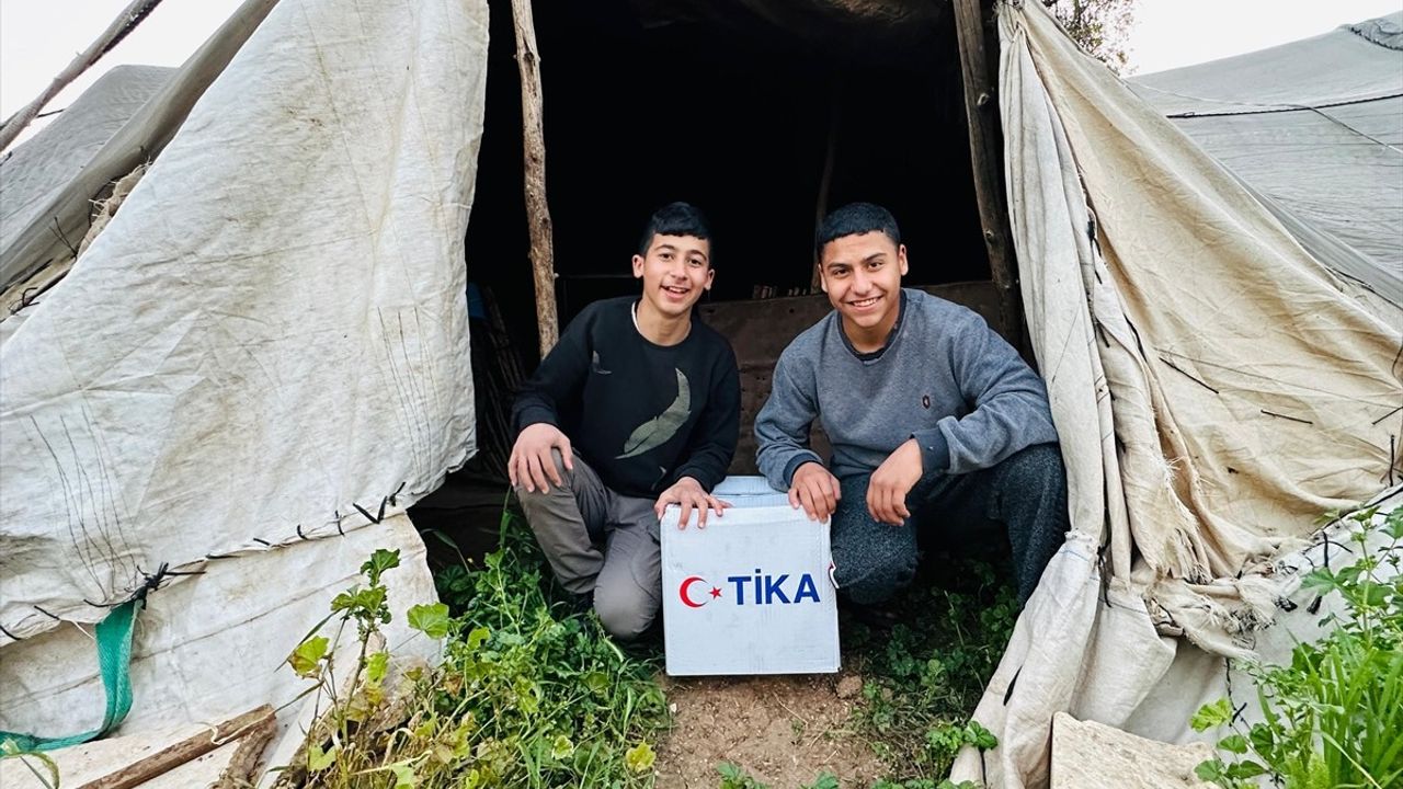 TİKA'nın Ramazan Desteği: Filistinli Türkmen Aileler İçin Gıda Yardımı