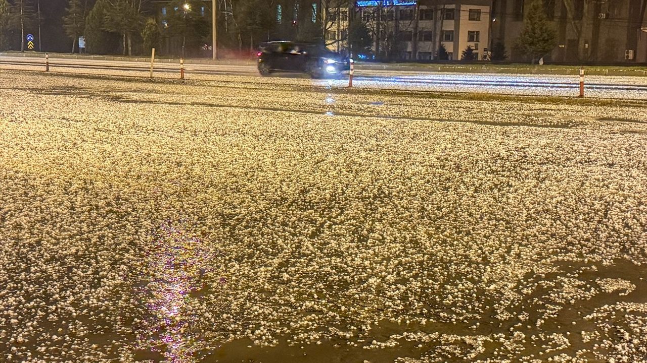Uşak'ta Dolu Felaketi