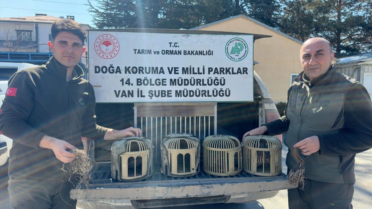 Van'da Kaçak Keklik Avcılarına Cezalar Kesildi