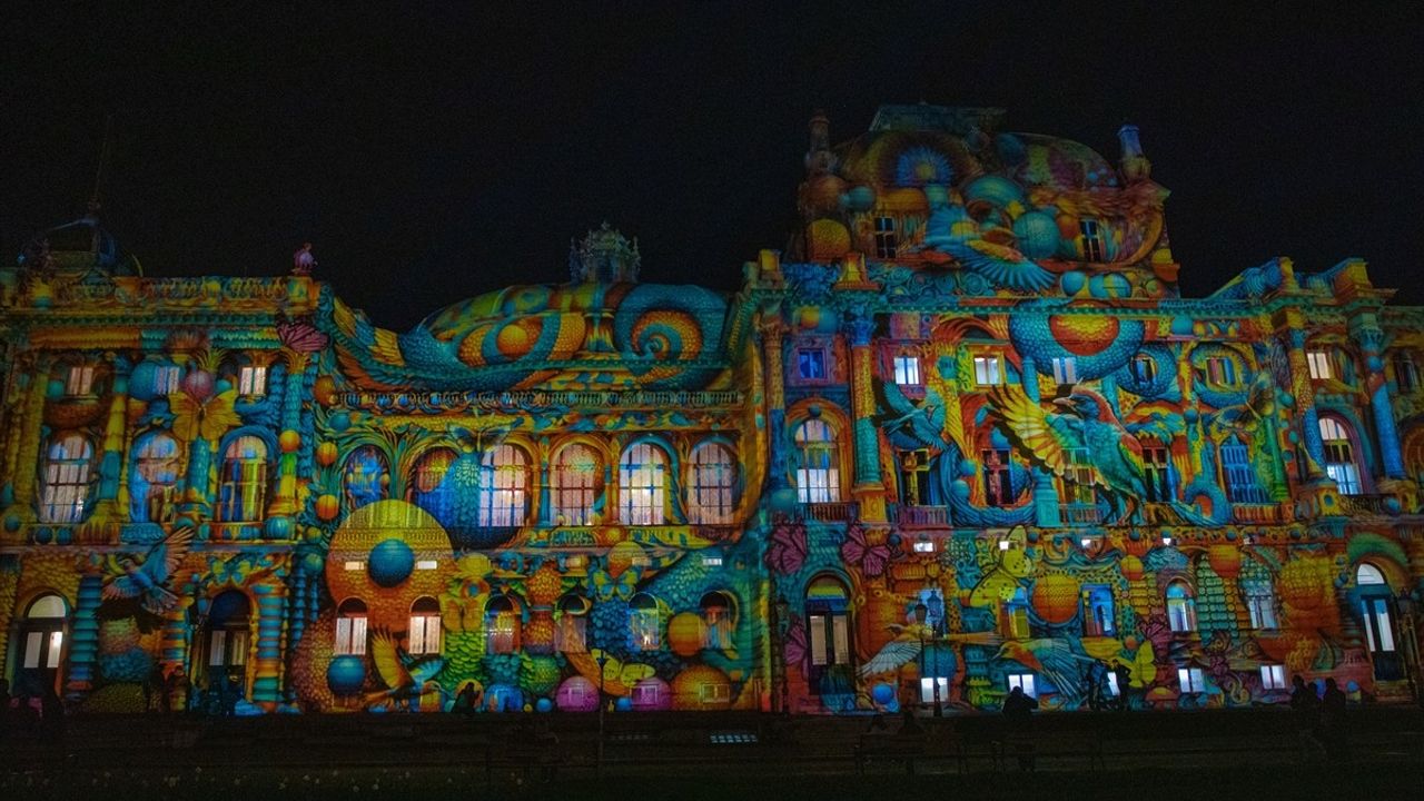 Zagreb'de Işık Festivali Coşkusu