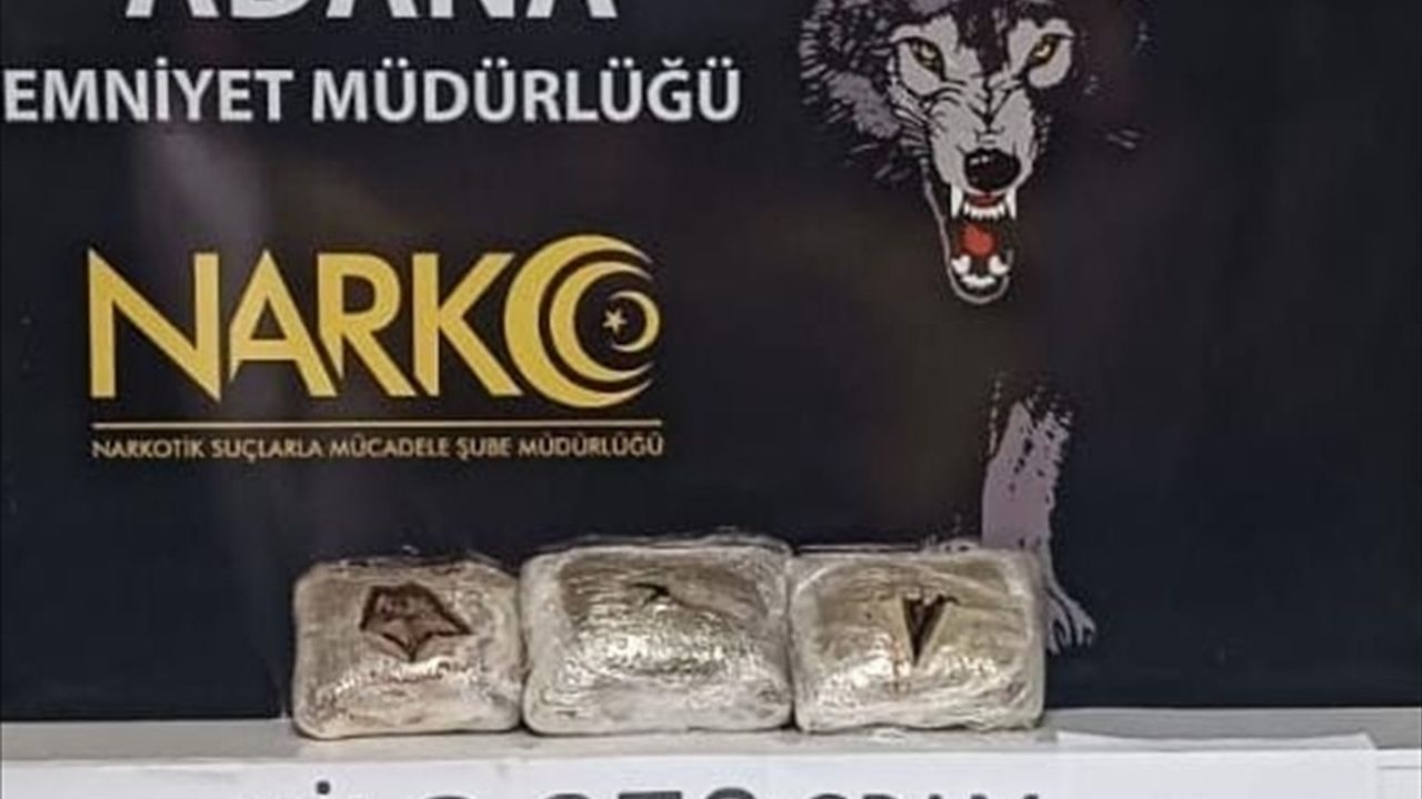 Adana'da Esrar Ele Geçirildi, İki Zanlı Tutuklandı