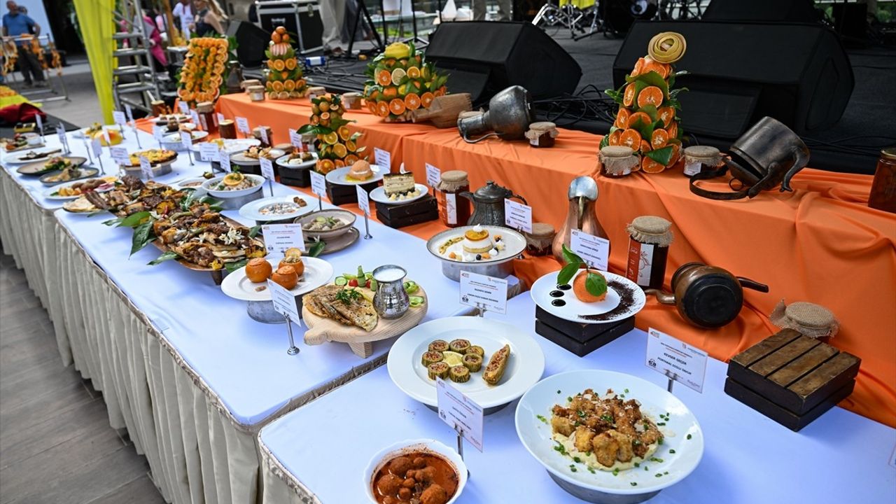 Adana'da Portakallı Lezzetler Yarışması Coşkusu