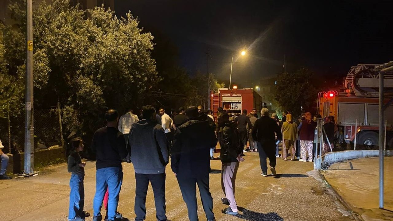 Antalya'da Düğün Günü Yangın Faciası
