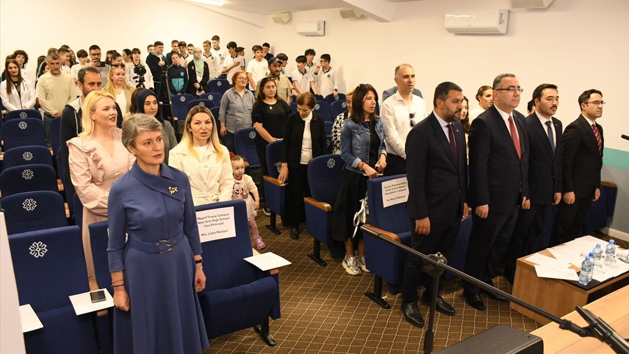 Arnavutluk'ta 23 Nisan Ulusal Egemenlik ve Çocuk Bayramı Coşkuyla Kutlandı