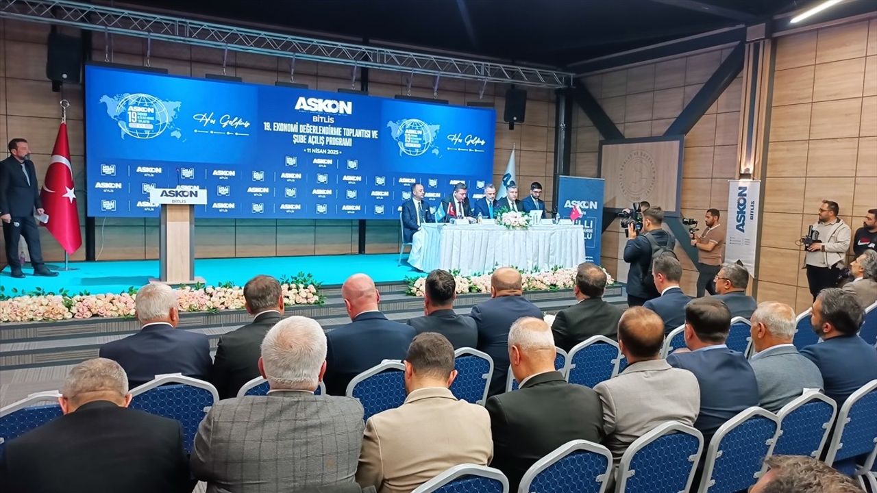 ASKON 19. Ekonomi Değerlendirme Toplantısı Bitlis'te Gerçekleşti