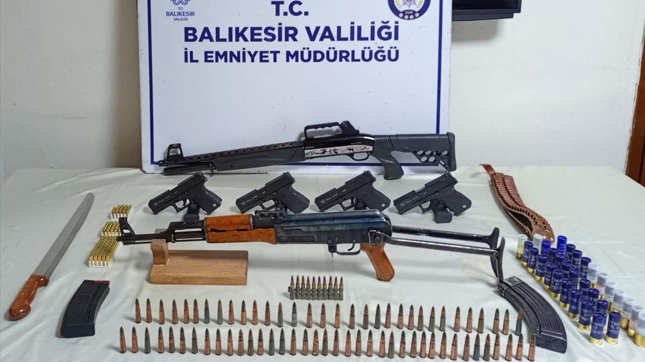 Balıkesir'de Silah Kaçakçılığı Operasyonu: 1 Tutuklama