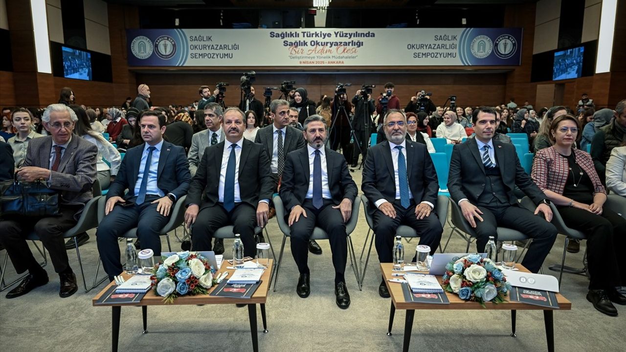 Başkentte Sağlık Okuryazarlığı Sempozyumu Yapıldı