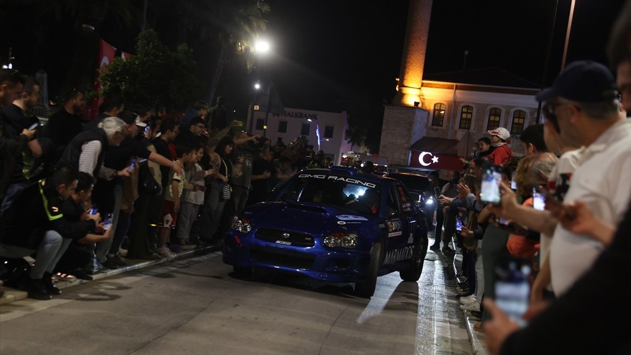 Bodrum'da 2025 Türkiye Ralli Şampiyonası Start Seremonisi Gerçekleşti