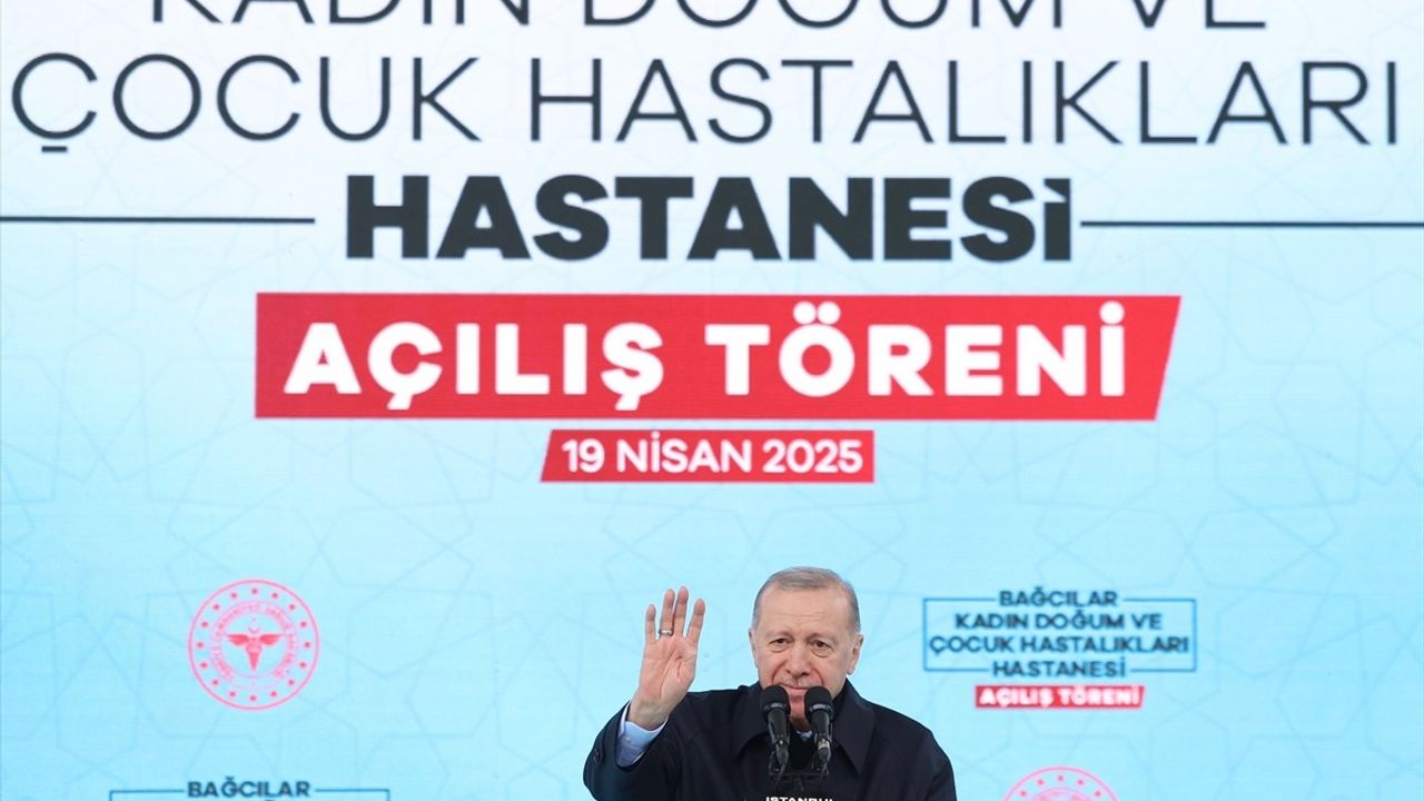 Cumhurbaşkanı Erdoğan Bağcılar Hastanesi Açılışında Konuştu