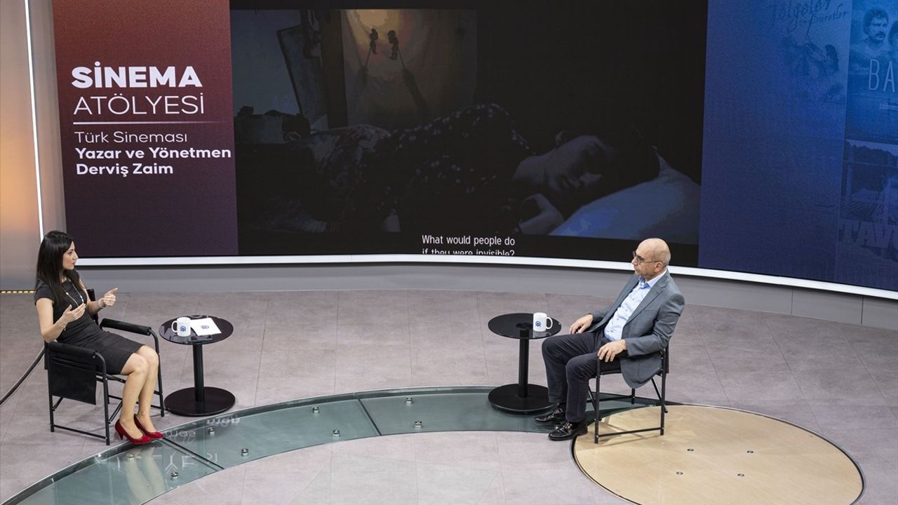 Derviş Zaim, AA Sinema Atölyesi'nde Perspektif Değişikliği Üzerine Konuştu